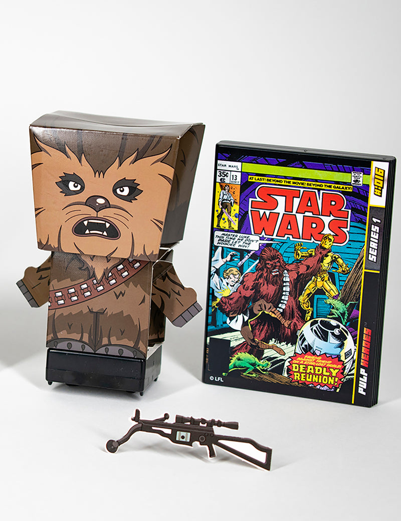 Star Wars Chewbacca SnapBot Pulp Heroes Pull Back - Flashpopup.com