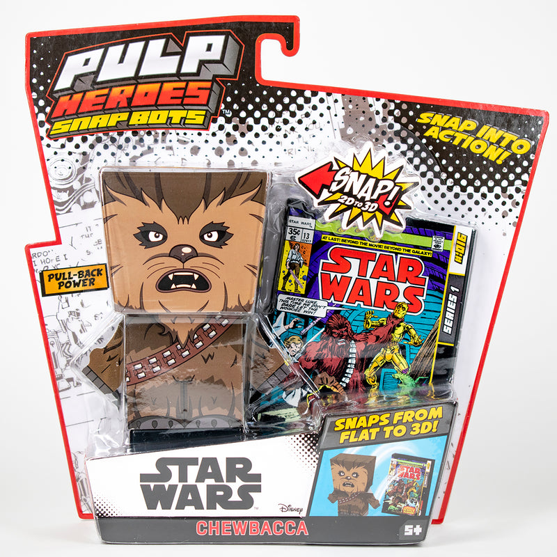 Star Wars Chewbacca SnapBot Pulp Heroes Pull Back - Flashpopup.com