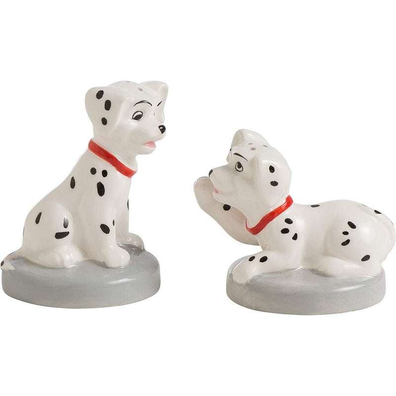 Disney Vandor 55814 Disney 101 Dalmatians Puppies Sculpted Ceramic Salt And Pepper Set, 2 X 3.5 X 2 Inches - Flashpopup.com
