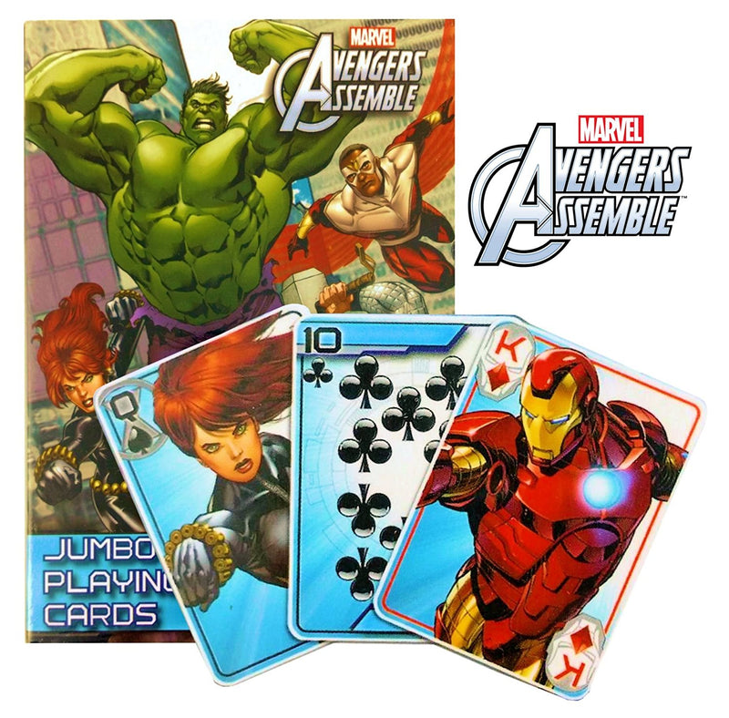 Super Hero Cards Jumbo Avengers - Flashpopup.com