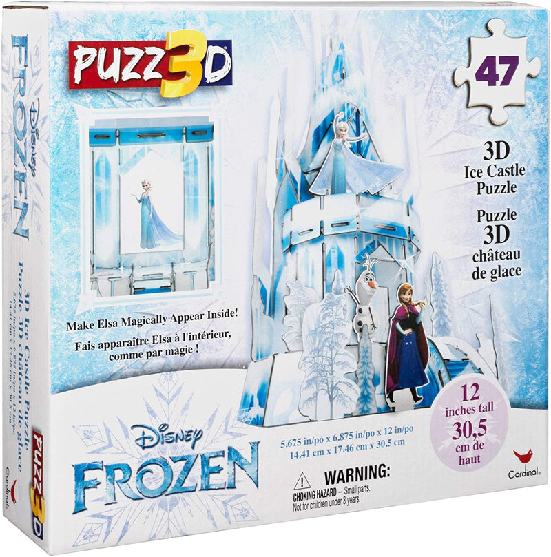 Disney Frozen Ice Castle 3D Puzzle 47 Pieces - Flashpopup.com