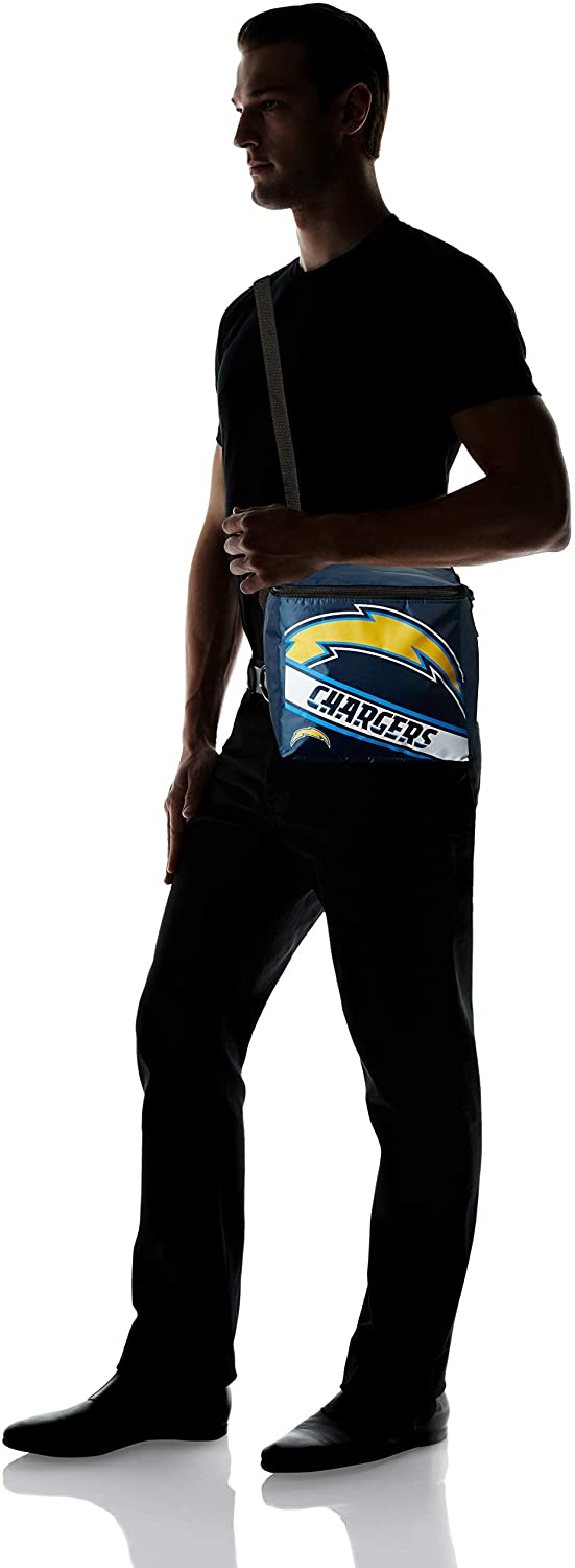NFL Los Angeles Chargers Insulated Lunch Bag - Fits 12 Cans - Flashpopup.com