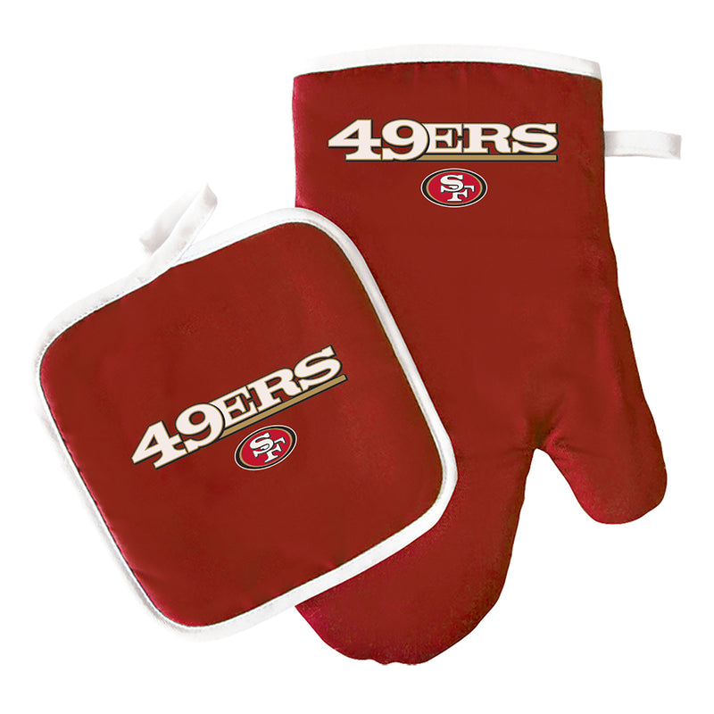 NFL Oven Mitt & Potholder - San Francisco 49ers - Flashpopup.com