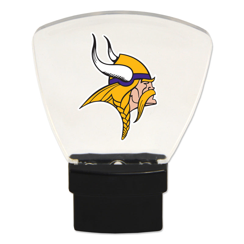 NFL Night Light Minnesota Vikings Dimensions 4" x 3" - Flashpopup.com