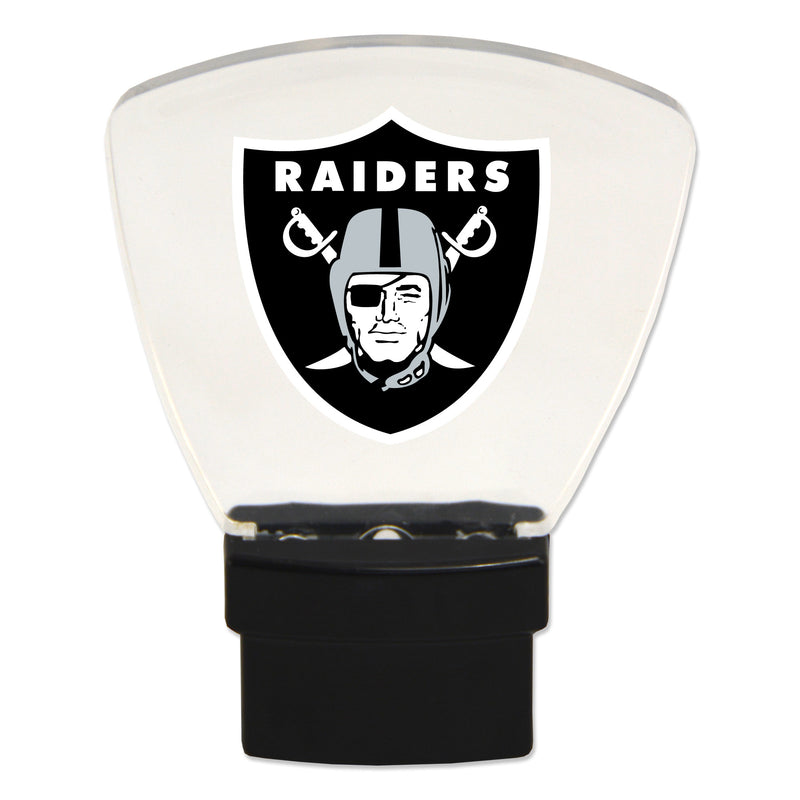 NFL Night Light Raiders Dimensions 4" x 3" - Flashpopup.com