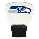 NFL Night Light Seattle Seahawks Dimensions 4" x 3" - Flashpopup.com