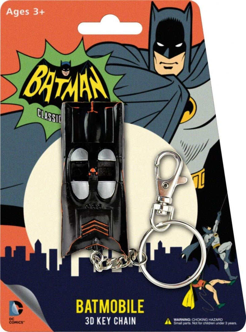 DC Batmobile Animated Classic Hanging Keychain Charm - Flashpopup.com
