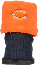 Chicago Bears High End Button Boot Slipper - Flashpopup.com