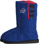 Buffalo Bills High End Button Boot Slipper - Flashpopup.com