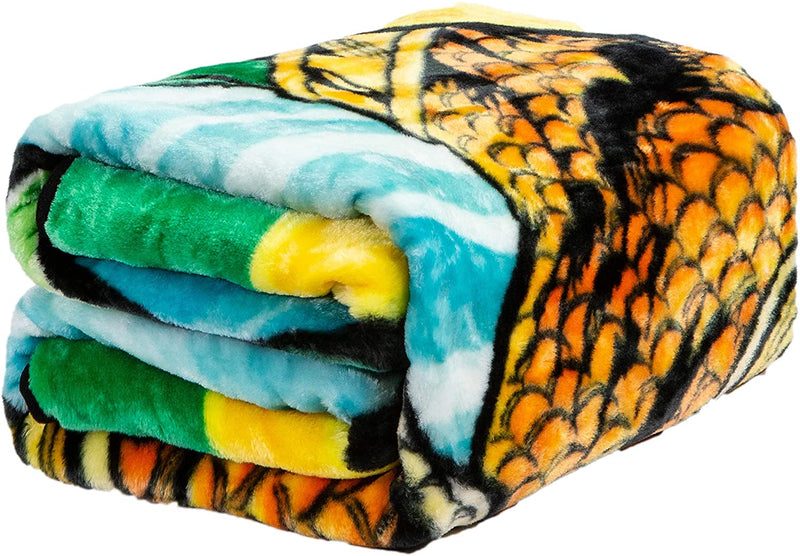 Blanket Faux Fur Aquaman TWIN Bed 60"x 80 - Flashpopup.com