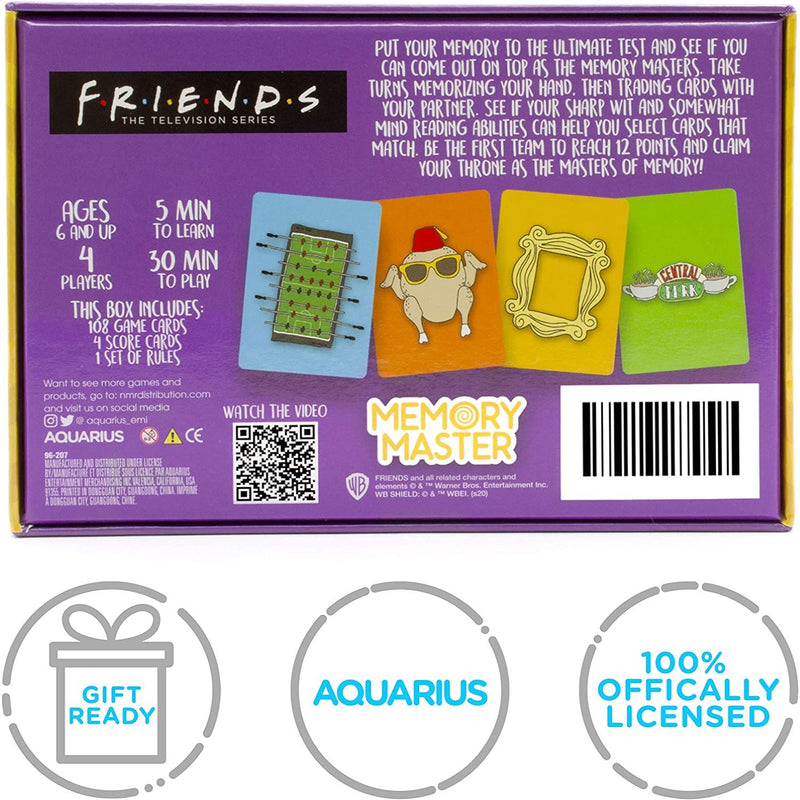 Memory Master Card Game Friends Edition - Flashpopup.com