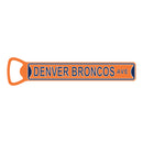 NFL Bottle Opener Denver Broncos Magnetic Size: 7" x 1" - Flashpopup.com