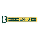 NFL Bottle Opener Green Bay Packers Magnetic Size: 7" x 1" - Flashpopup.com