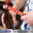 NFL Bottle Opener Kansas City Chiefs Magnetic Size: 7" x 1" - Flashpopup.com