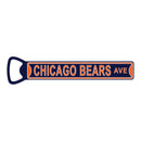 NFL Bottle Opener Chicago Bears Magnetic Size: 7" x 1" - Flashpopup.com