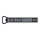 NFL Bottle Opener Las Vegas Raiders Magnetic Size: 7" x 1" - Flashpopup.com