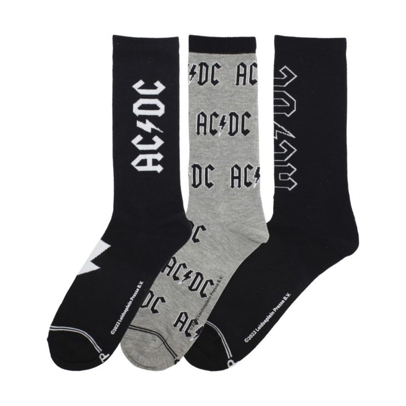 AC/DC Socks - 3 Pack