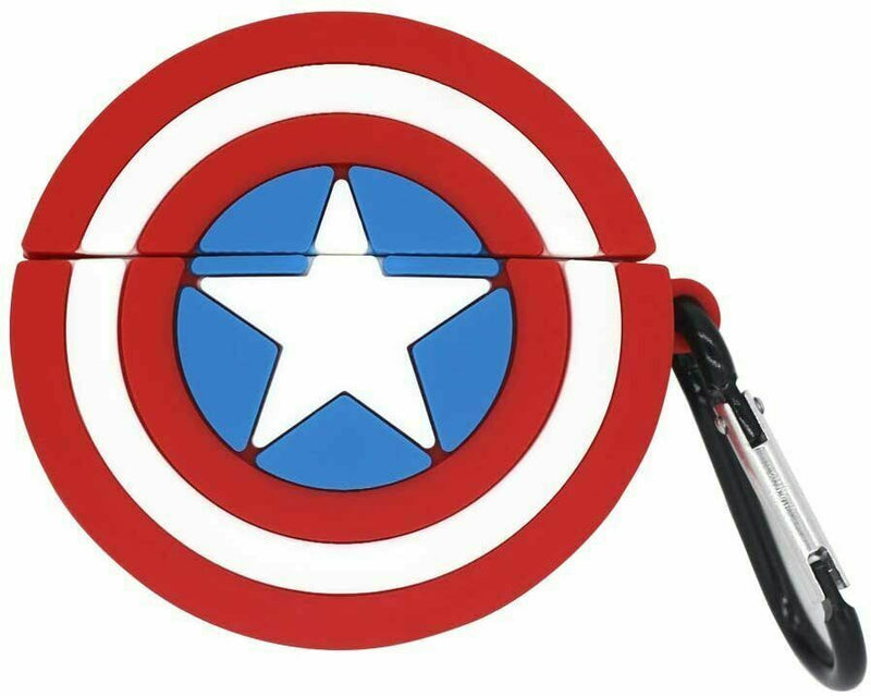 AirPods Case - Marvel - Captain America - Flashpopup.com