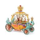 DIY 3D Music Box Puzzle - Pumpkin Carriage - 165 pcs - Flashpopup.com