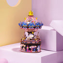 DIY 3D Music Box Puzzle - Merry-Go-Round - 174 pcs - Flashpopup.com