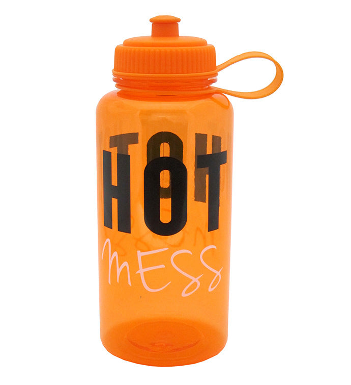 32oz Sport Water Bottle Orange  - Tritan BPA Free - Flashpopup.com