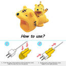 2pk iPhone Big Biter & Small Chomper Cable Protectors - Tiger - Flashpopup.com