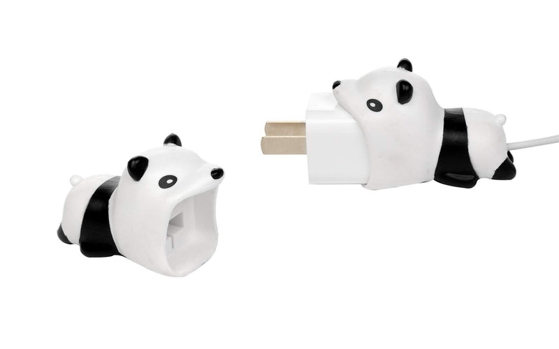 2pk iPhone Big Cable Animal Biters Cable Protectors - Panda - Flashpopup.com