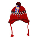 NBA Beanie Chicago Bulls, Braided Peruvian - Flashpopup.com