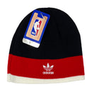NBA Beanie Chicago Bulls, Striped Cuffless Black - Flashpopup.com