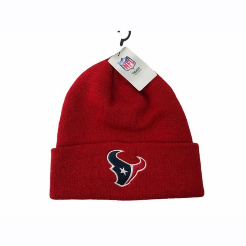 NFL Beanie Houston Texans, Red Cuffed - Flashpopup.com