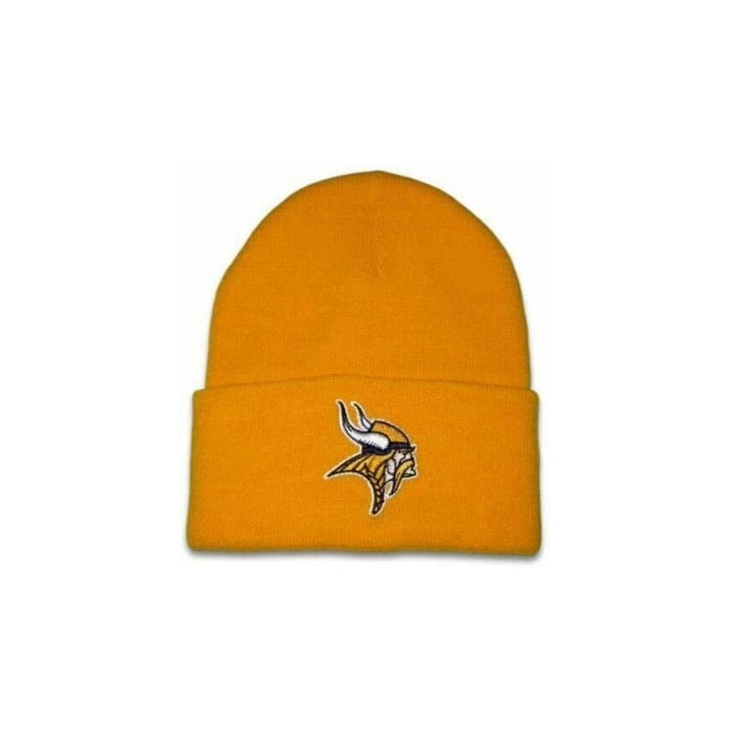 NFL Beanie Minnesota Vikings, Yellow Cuffed - Flashpopup.com