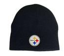 NFL Beanie Pittsburgh Steelers, Black Cuffless - Flashpopup.com