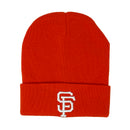 MLB Beanie San Francisco Giants, White Logo Cuffed - Flashpopup.com