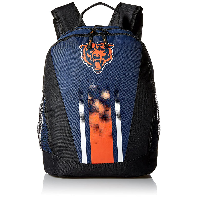 NFL Chicago Bears Stripe Backpack with Team Logo - Flashpopup.com
