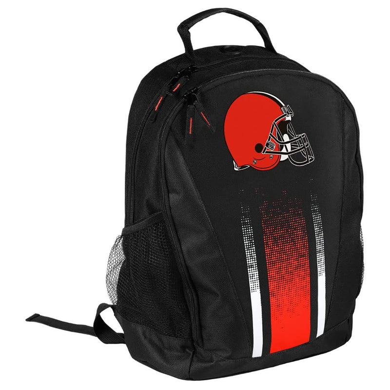 NFL Cleveland Browns Stripe Backpack with Team Logo - Flashpopup.com