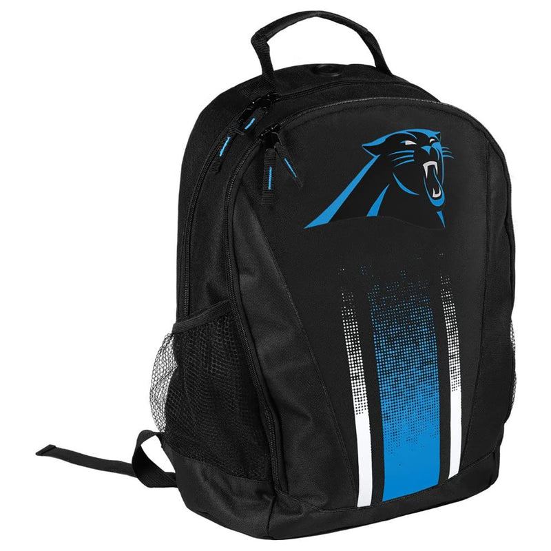 NFL Carolina Panthers Stripe Backpack with Team Logo - Flashpopup.com