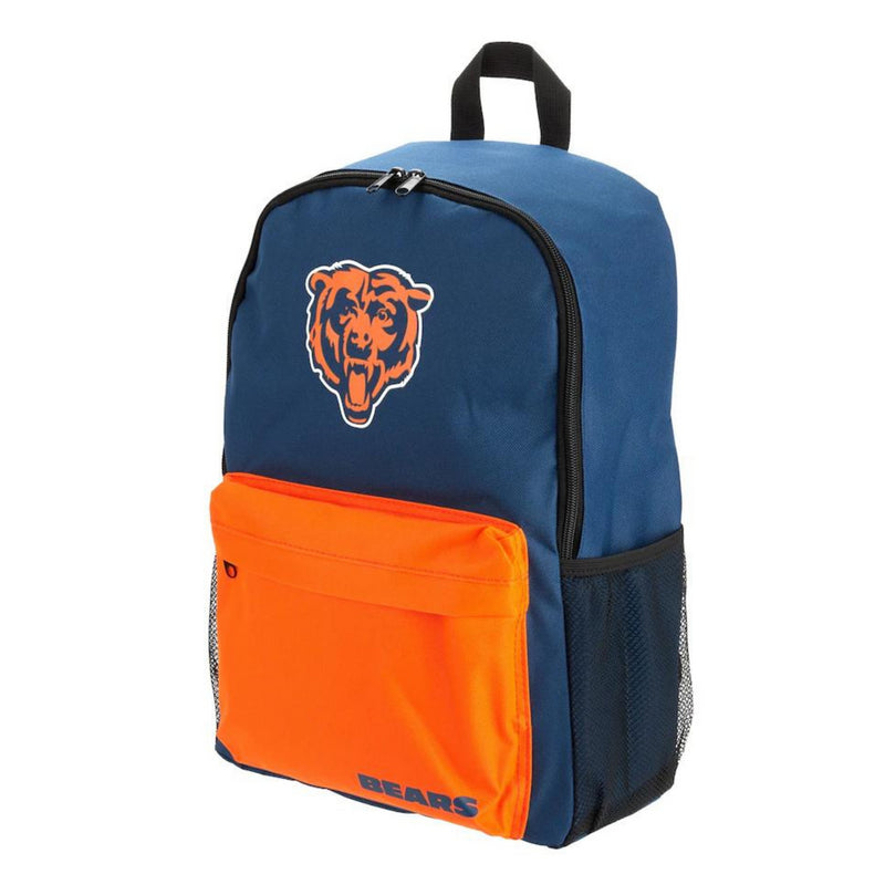 NFL Chicago Bears Two Tone Backpack With Team Logo - Flashpopup.com