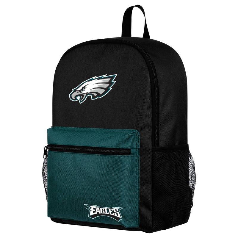 NFL Philadephhia Eageles Two Tone Backpack with Team Logo - Flashpopup.com