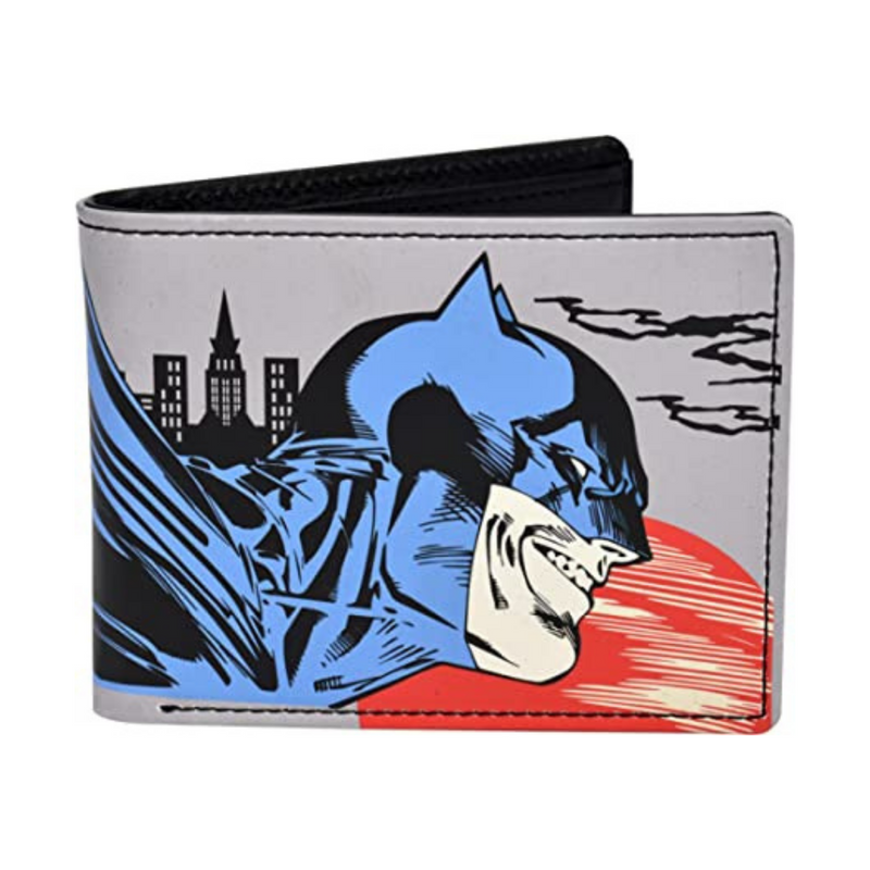 DC Comics Batman Bifold Wallet in a Decorative Tin Case - Flashpopup.com