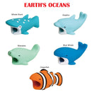 5pk iPhone Animal Biters Cable Protectors - EARTHS OCEANS - Flashpopup.com