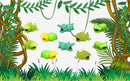 10pk iPhone Animal Biters Cable Protectors - RAINFOREST - Flashpopup.com