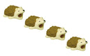 4pk iPhone Animal Biters Cable Protectors - Hedgehog - Flashpopup.com