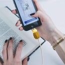 4pk iPhone Animal Biters Cable Protectors - RODENT - Mouse, Hedgehog, Squirrel, Racoon - Flashpopup.com