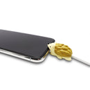 4pk iPhone Animal Biters Cable Protectors - RODENT - Mouse, Hedgehog, Squirrel, Racoon - Flashpopup.com