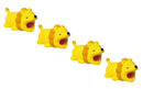 4pk iPhone Animal Biters Cable Protectors - Lion - Flashpopup.com