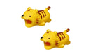 2pk iPhone Animal Biters Cable Protectors - Tiger - Flashpopup.com