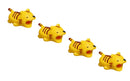 4pk iPhone Animal Biters Cable Protectors - Tiger - Flashpopup.com