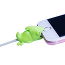 4pk iPhone Animal Biters Cable Protectors - REPTILE - Chameleon, Lizard, Frog, Turtle - Flashpopup.com
