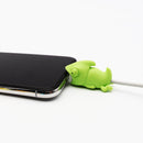 4pk iPhone Animal Biters Cable Protectors - REPTILE - Chameleon, Lizard, Frog, Turtle - Flashpopup.com
