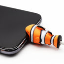 4pk iPhone Animal Biters Cable Protectors - Sea Life (Shark, Fish, Dolphin, Whale) - Flashpopup.com